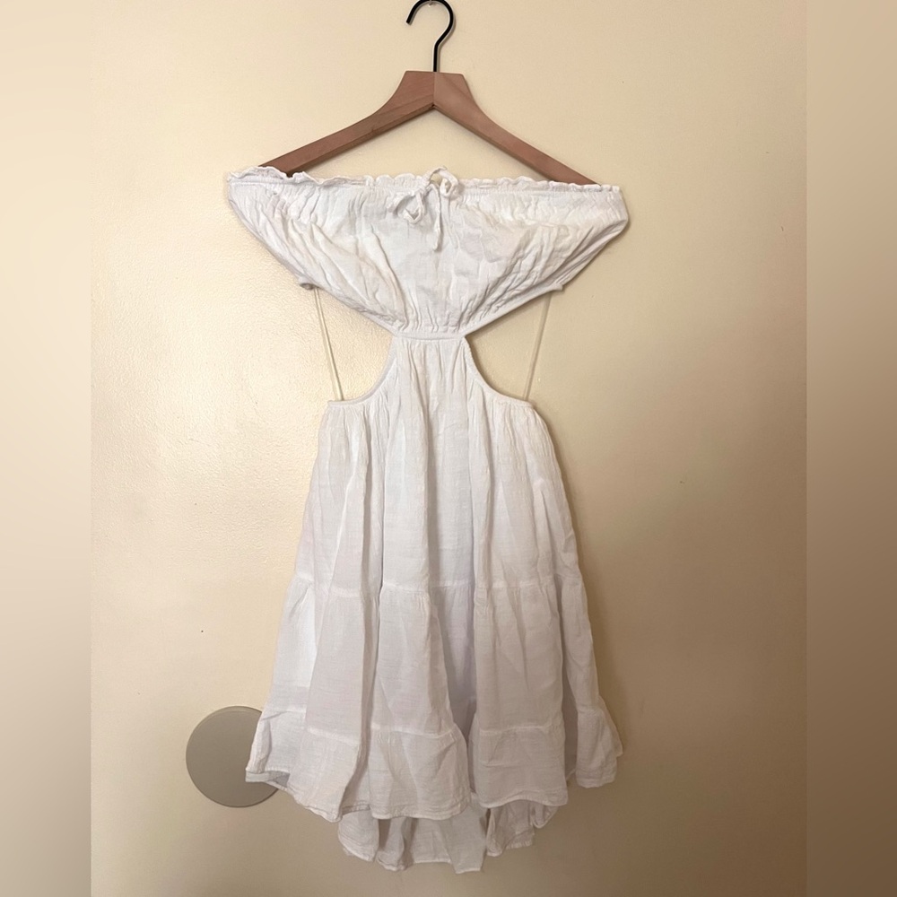 XXL NWT Strapless White Summer Dress